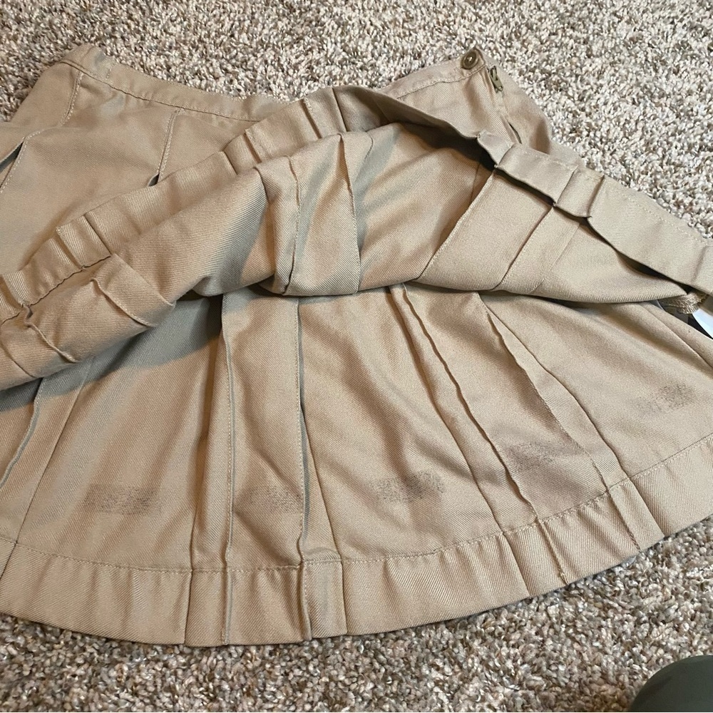 Lands’ End Girls School Uniform Box Pleat Skirt Size 16 - Picture 8 of 11